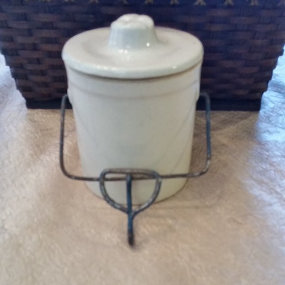 $$$ VINTAGE KAUKAUNA KLUB CHEESE CROCK $$$ - Picture 3 of 7